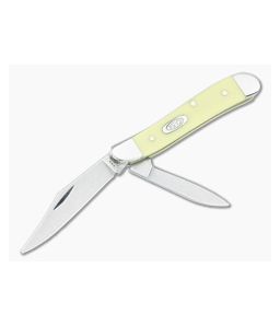 Case Peanut Yellow Handle Carbon Steel 00030
