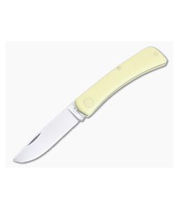 Case Yellow Handle Sod Buster Junior Carbon Steel 00032