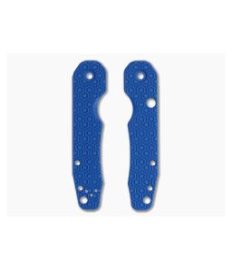Spyderco Smock Overlook Blue G10 Handle Scales