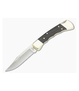 Buck 110 Folding Hunter Finger Grooved