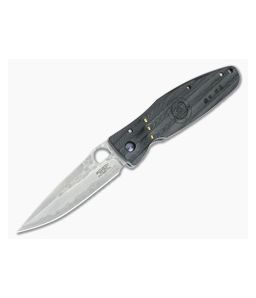 MCusta Sengoku Oda Nobunaga San Mai SPG2 Black Micarta Liner Lock Folder 0181G