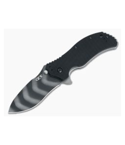 Zero Tolerance 0350TS Tiger Stripe S30V Black G10 Assisted Flipper