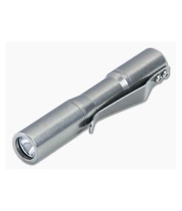 CWF Micro Click Flashlight Titanium Tumbled Finish (5000K)