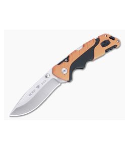 Buck Pursuit Pro Folder Large S35VN Drop Point Orange Folding Hunting Knife 0659ORS