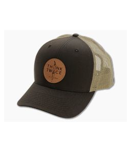Chris Reeve Knives CRK Favorite Trucker Hat Brown Snap Back Hat
