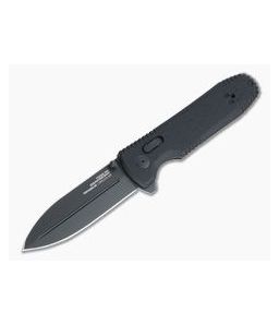 SOG Pentagon XR Blackout Black Cerakote XHP Black G10 XR Lock Flipper 12-61-01-57