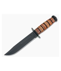 Kabar USMC Utility Knife Leather Handle 1217