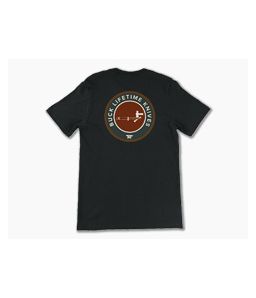 Buck Lifetime Knives Black Cotton T-Shirt | X-Large