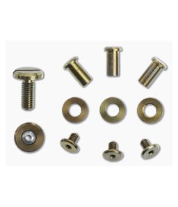Hinderer Knives Complete Hardware Kit for XM-18 3.0" Stonewashed Bronze Titanium 1449