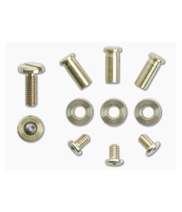 Hinderer Knives Brass Complete Hardware Kit For XM-24 4.0" Folders 1472