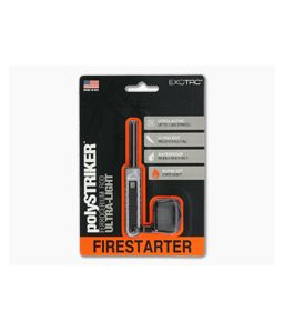 Exotac polySTRIKER Fire Starter Gray/Black 1600-GRY