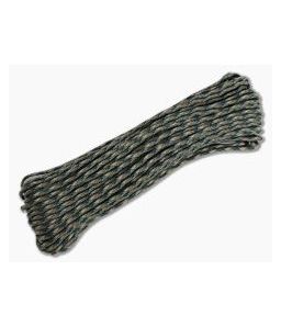 550 Paracord Woodland Camo 100 Feet