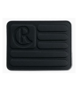 Chris Reeve CR Flag Logo Black PVC Velcro Patch