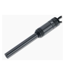 Exotac fireROD XL Black Tinder Capsule Ferrocerium Rod Fire Starter 2030-BLK