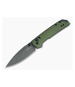 Kershaw Mini Iridium Olive Green BlackWash