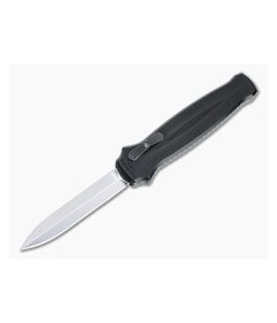 Piranha P20 Rated-X Double Edge Mirror 154CM Black Double Action OTF Automatic