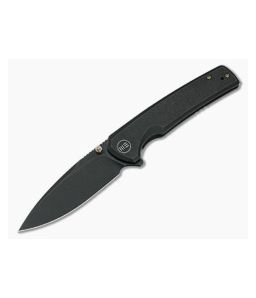 WE Knives Subjugator Black Stonewashed 20CV Black Titanium Frame Lock Flipper WE21014C-5