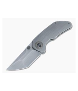 WE Knives Thug Christensen Gray Hand Rubbed 20CV Brushed Titanium Frame Lock Folder 2103B