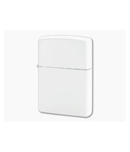 Zippo Lighter Matte White Pipe Lighter 214PL