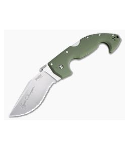Cold Steel Lynn Thompson Signature Spartan S35VN Green G10 Limited Folder 21STAA