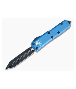 Microtech UTX-85 Spartan M390 OTF Blue Handle 230-1BL