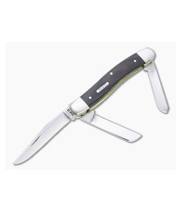 Case Medium Stockman Black and Red Micarta Slip Joint 27853