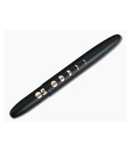 Fisher Bullet Space Pen Lunar Cycles Matte Black Gold Special Edition 400B-50