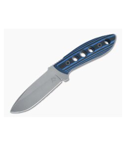 Tom Krein K9 Model 6 Blue/Black G10 Fixed Blade 4475