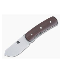 Brad Zinker Bartlow Skinner 2.0 Front Flipper Andros Mahogany Handles CPM-154 Spey Blade 4894