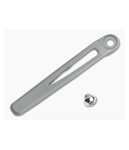 Chris Reeve MIM Pocket Clip Inkosi Glass Blasted