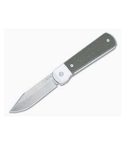 Case Bridgeline Longhouse Green Canvas Micarta