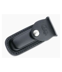 Case Knives XX Medium Leather Belt Sheath Black 52236