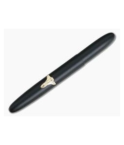 Fisher Space Pen Matte Black Bullet Space Pen With Space Shuttle 600BSH