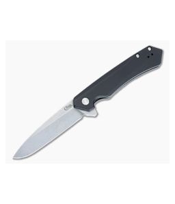 Case Kinzua Spear Point S35VN Black Aluminum Frame Lock Flipper 64662