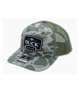 Buck Marsh Duck Camo Green Hat 