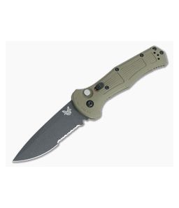 Benchmade Claymore Green Serrated