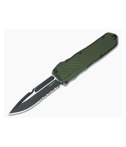 Guardian Tactical Recon-035 G2 Magnacut Two Tone Serrated Green Auto
