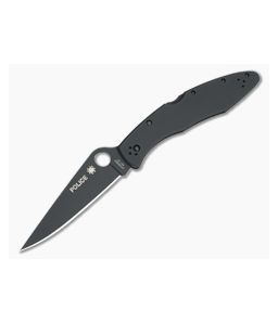 Spyderco Police Model Black Stainless C07BKP
