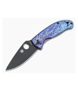 Spyderco Tenacious Disarray Titanium Black Blade