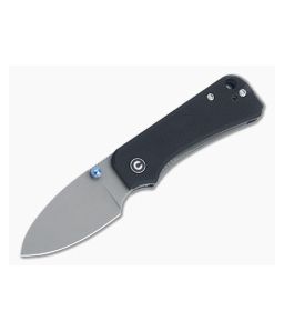 CIVIVI Baby Banter Gray Stonewashed Nitro-V Black G10 Liner Lock Folder C19068S-1