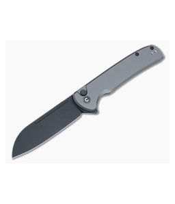 Civivi Chevalier II Button Lock Flipper Gray Aluminum C20022B-3