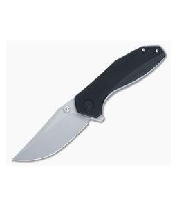 CIVIVI Odd 22 Flipper Blasted 14C28N Black G10 Liner Lock Folder C21032-1