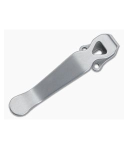 Lynch Northwest Benchmade Standard Stonewashed Titanium Deep Carry Pocket Clip CL-BM-STD-STO