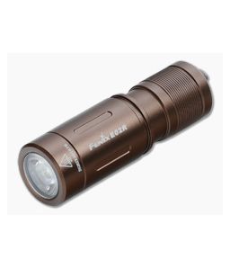 Fenix E02R Brown 200 Lumen USB Rechargeable Keychain Flashlight