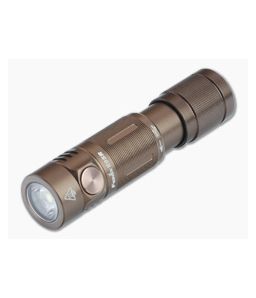 Fenix E05R Brown 400 Lumen Rechargeable LED Mini Flashlight E05RG2BR