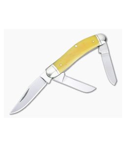 Cold Steel Traditional Gentleman's Stockman Smooth Yellow Bone Slip Joint Folder