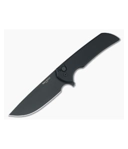 Protech Mordax Solid Black DLC Magnacut