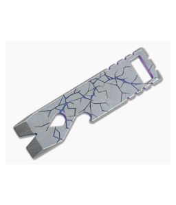 Qerim 37 V2 Worker Titanium Pry Tool San Andreas Violet Anodized 013