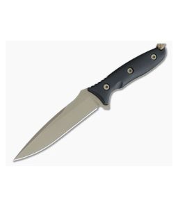 Spartan Blades Moros FDE S45VN Black Canvas Micarta Kydex Sheath Fixed Blade 53DEBKKYTN