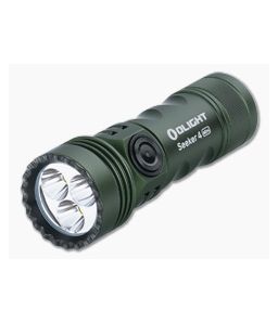 Olight Seeker 4 Mini OD Green Rechargeable 1200 Lumens Cool White and UV LED Flashlight
